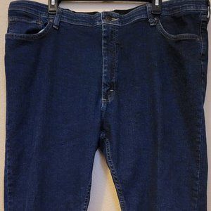 Wrangler Relaxed Fit Stretch Denim Jeans 42X30